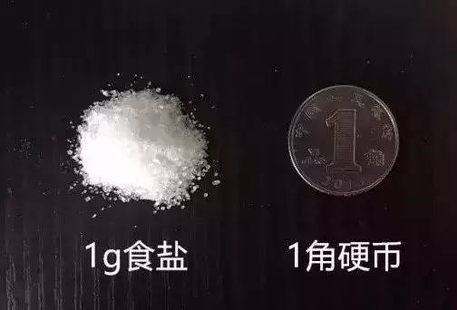 1g食盐